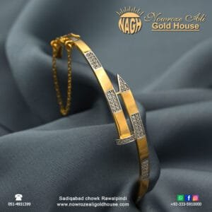 Gold Bracelet Design 002