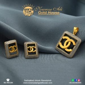 Gold Pendant Design 002